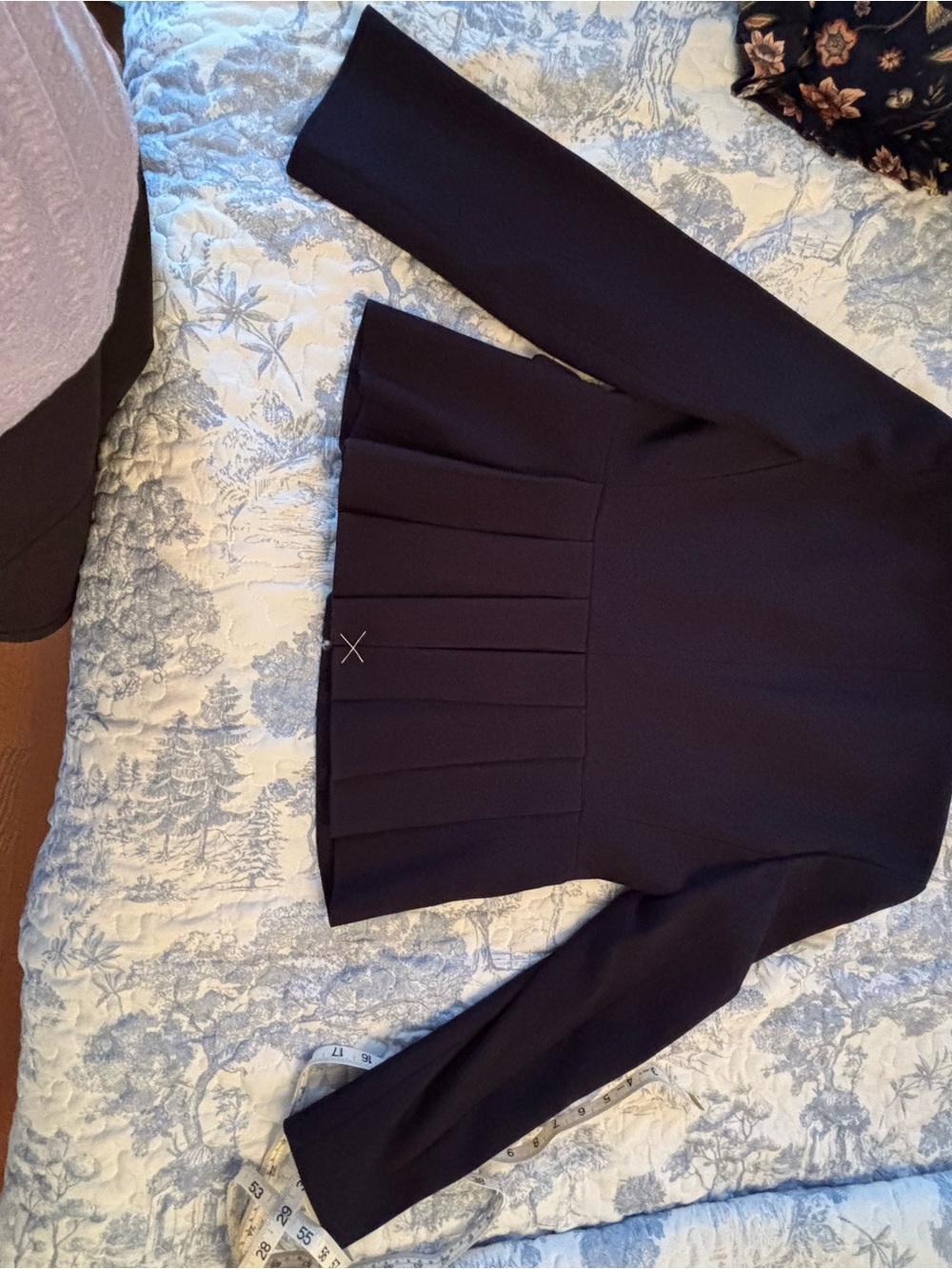 J. Crew Navy Blazer sz 8 Mayfair Classic Tailored Jacket gold 1-button preppy - Picture 10 of 16